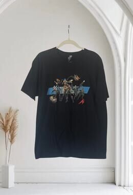 Apogee Pax West Black Cotton T-Shirt Size Large